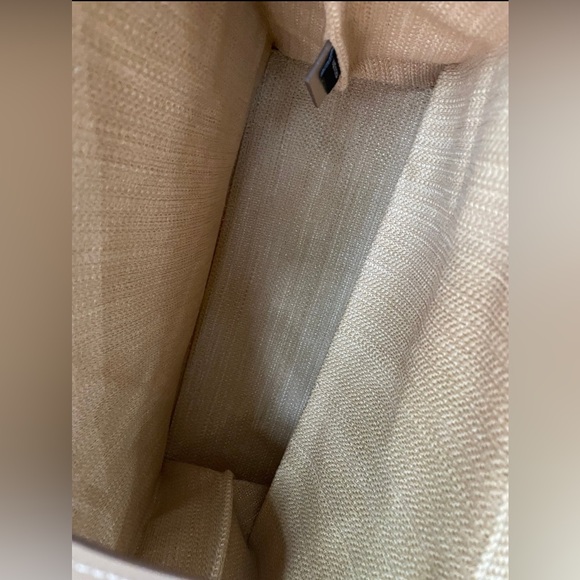 PRADA Raffia Logo Tote Bag. - Picture 9 of 15